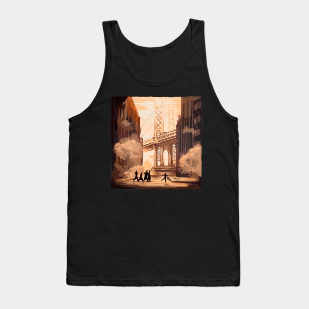 Once Upon a Time in America Illustration Tank Top by burrotees